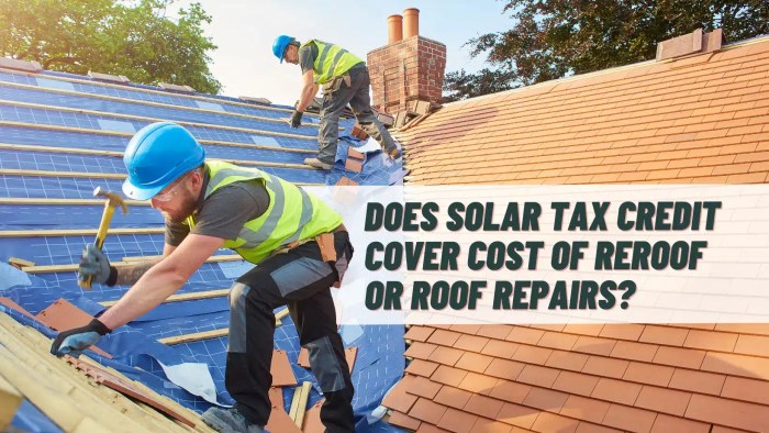 IRS Solar Tax Credit, Reroofing, and Roof Repairs - Green Ridge Solar