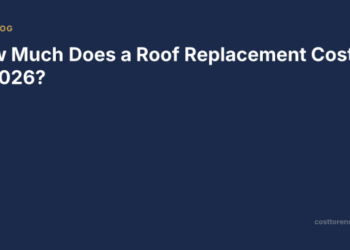 How Much Does a Roof Replacement Cost in 2026? | Cost to Renovate